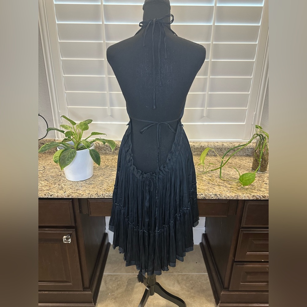 NWT Free People 100 Degrees of Shine Mini Dress, Size medium - Picture 6 of 7